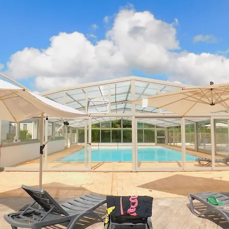 Belharra 4 Pers Neuf Et Climatise A Au Pays Basque Avec Piscine Couverte Chauffee 木屋 *